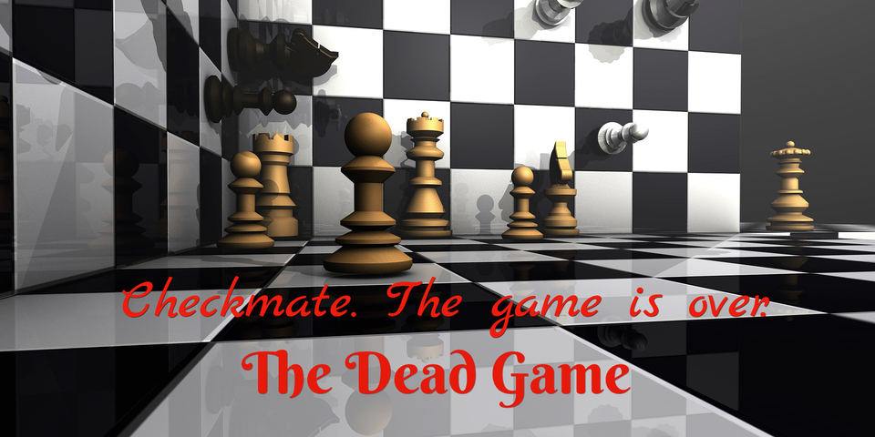 checkmate the game is over...