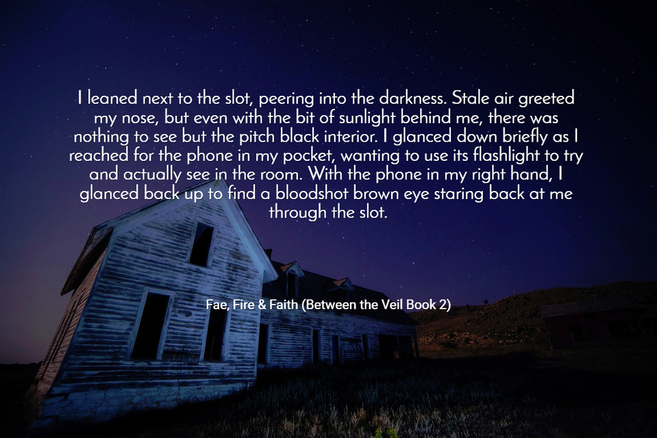 i leaned next to the slot peering into the darkness stale air greeted my nose but even...