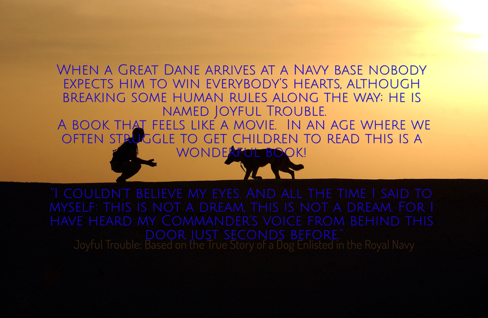 when a great dane arrives at a navy base nobody expects him to win everybodys hearts...
