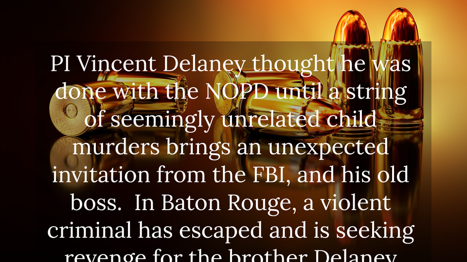 pi vincent delaney thought he was done with the nopd until a string of seemingly...