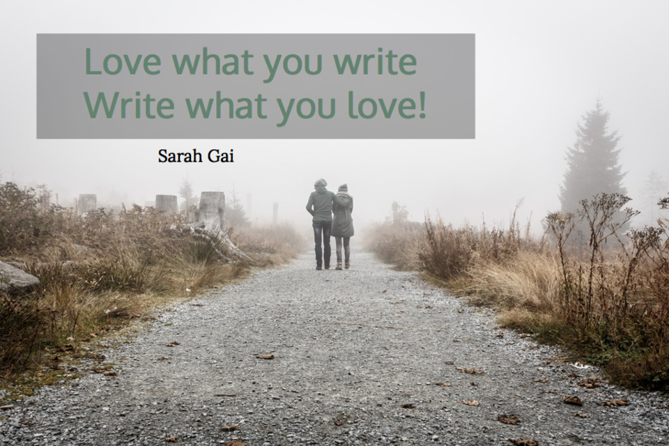 love what you write write what you love...