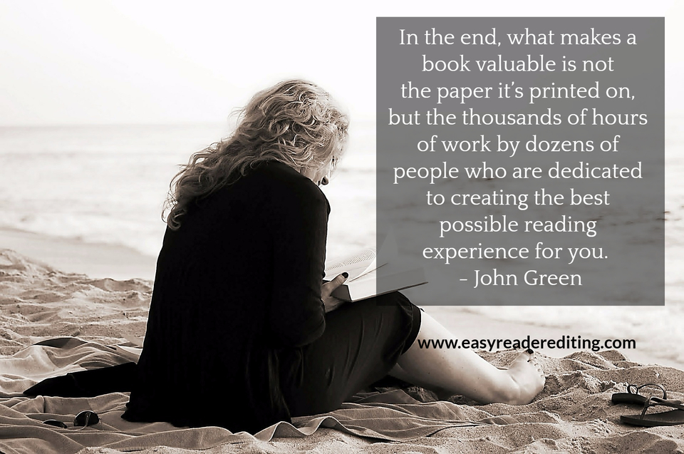 in the end what makes a book valuable is not the paper its printed on but the...