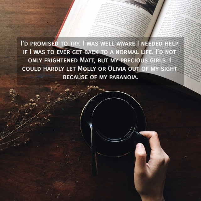 id promised to try i was well aware i needed help if i was to ever get back to a...