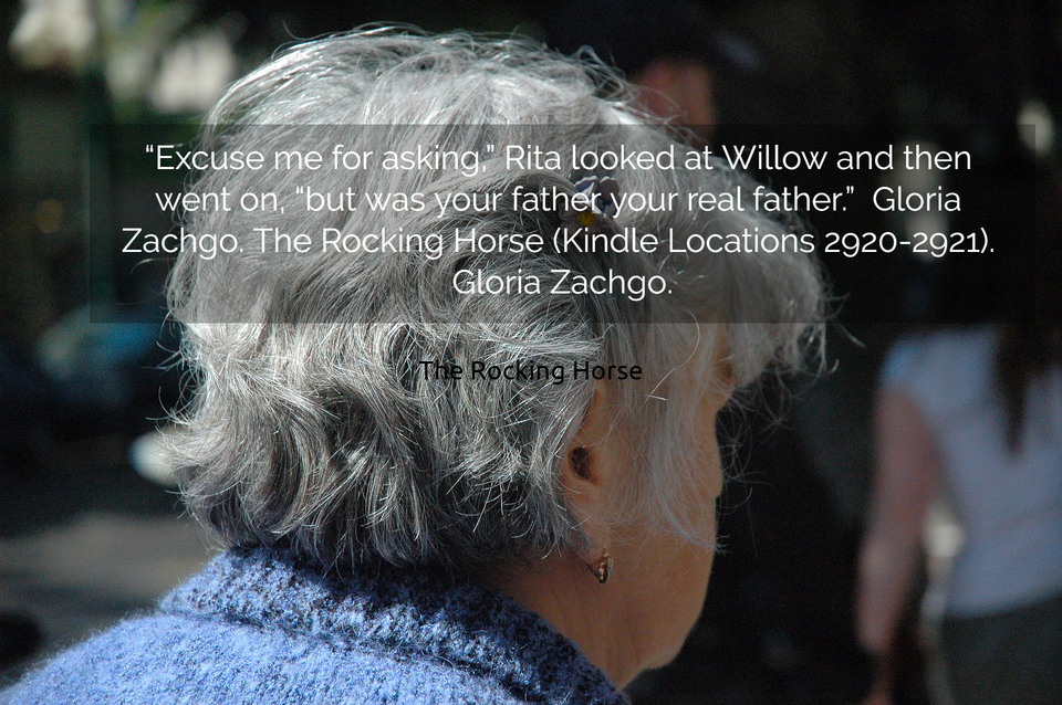 excuse me for asking rita looked at willow and then went on but was your...