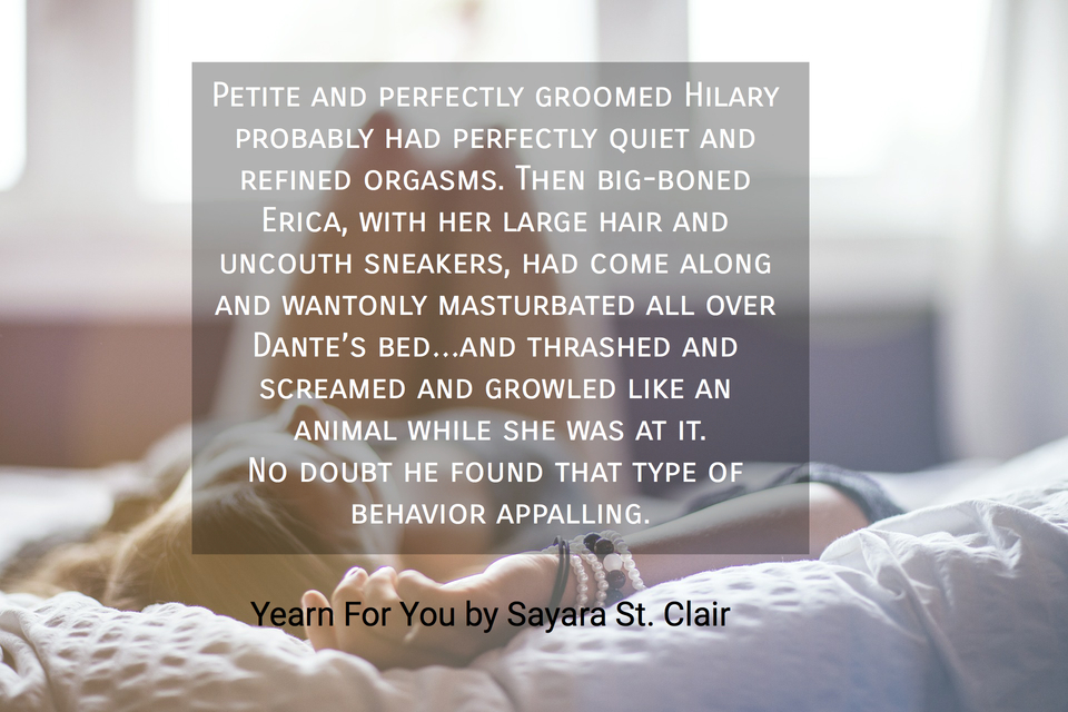 petite and perfectly groomed hilary probably had perfectly quiet and refined orgasms...