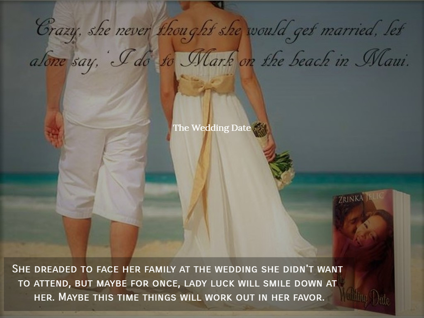 she dreaded to face her family at the wedding she didnt want to attend but maybe for...
