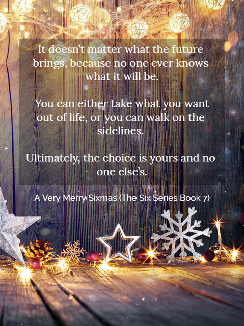 it doesnt matter what the future brings because no one ever knows what it will be...