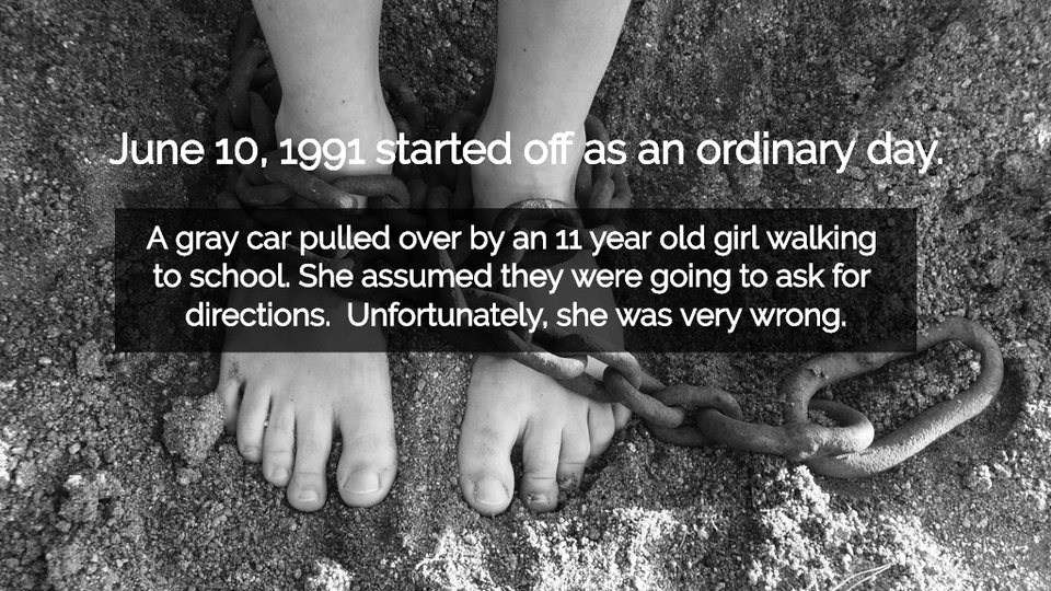 a gray car pulled over by an 11 year old girl walking to school she assumed they were...