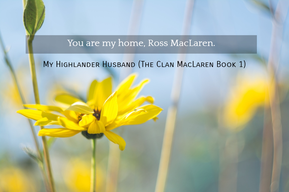 you are my home ross maclaren...