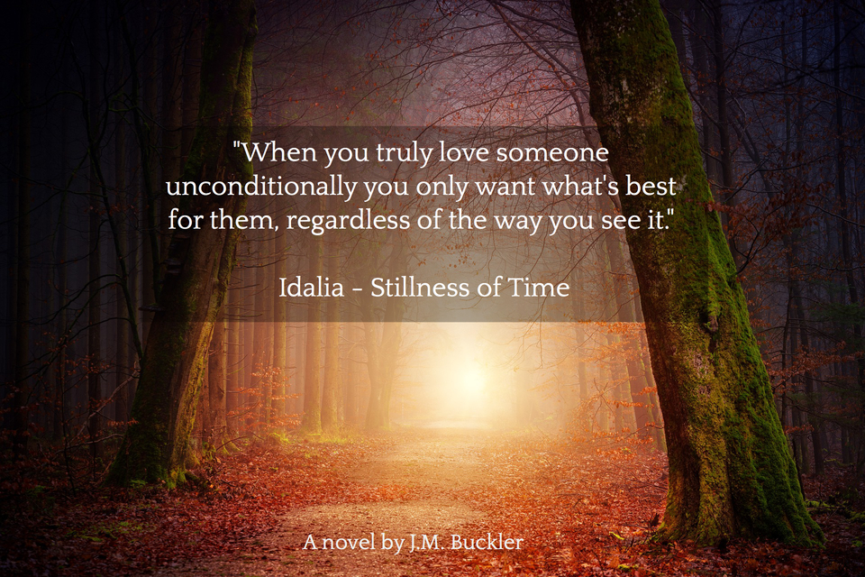 when you truly love someone unconditionally you only want whats best for them...