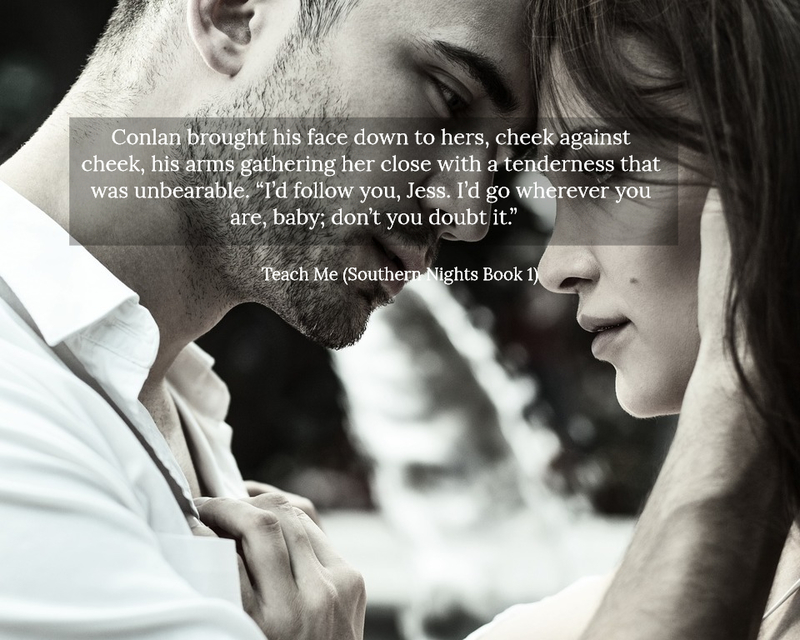 conlan brought his face down to hers cheek against cheek his arms gathering her close...