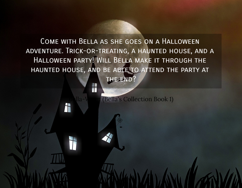 come with bella as she goes on a halloween adventure trick or treating a haunted house...