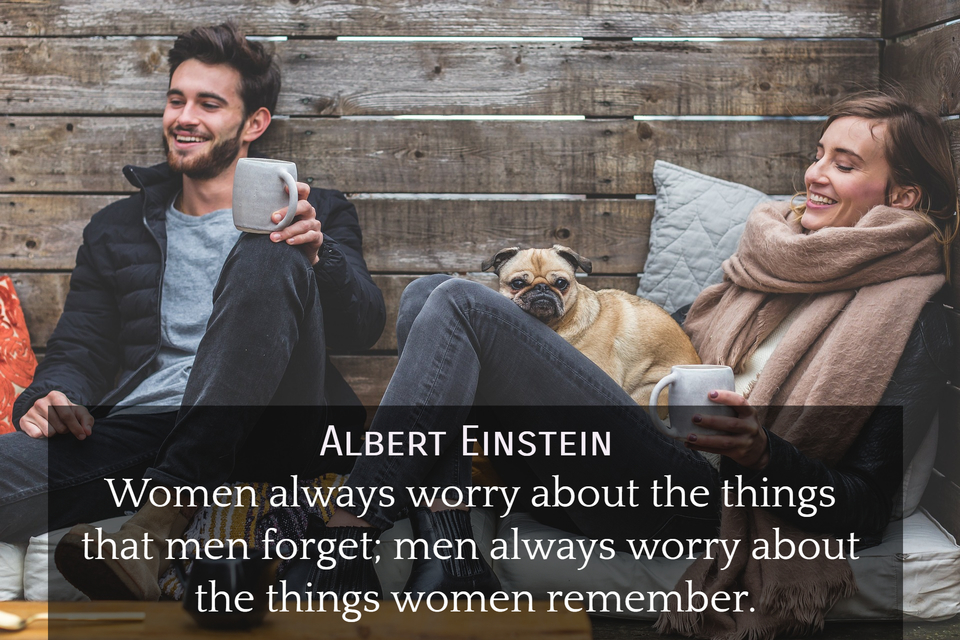 albert einstein quotes about women
