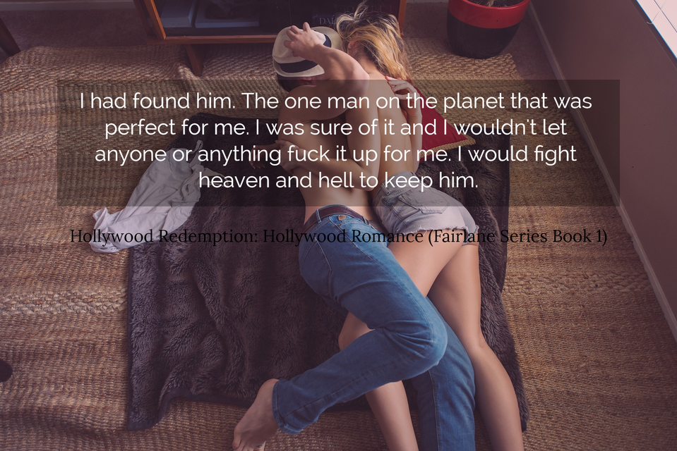 i had found him the one man on the planet that was perfect for me i was sure of it and...