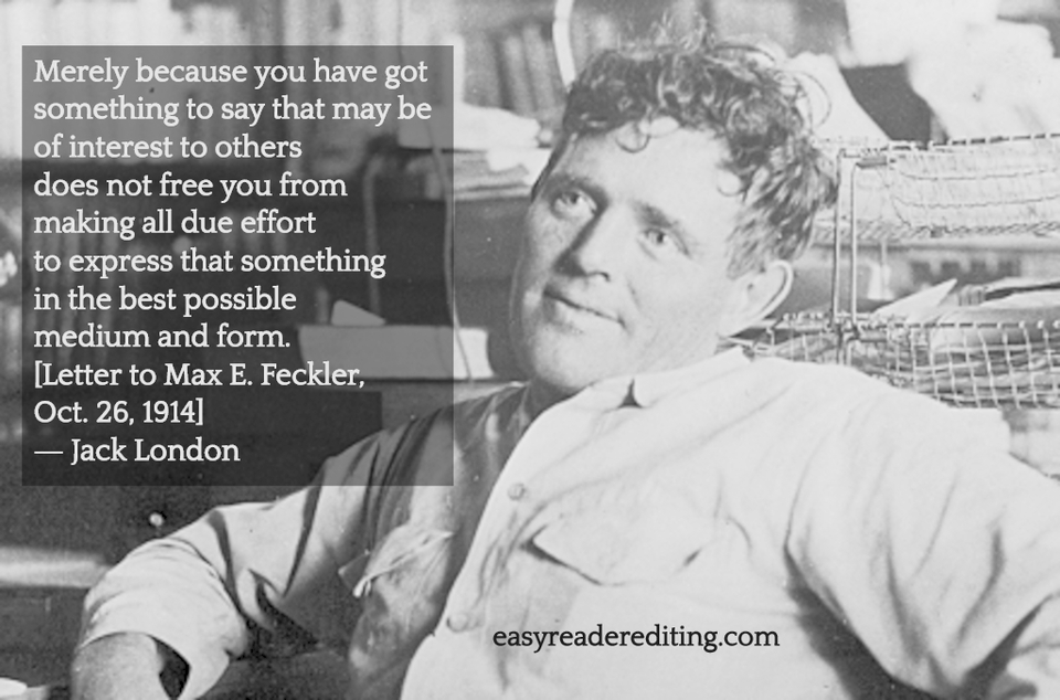 merely because you have got something to say that may be of interest to others does not...