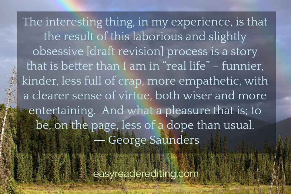 the interesting thing in my experience is that the result of this laborious and...