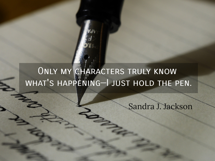 only my characters truly know whats happeningi just hold the pen...