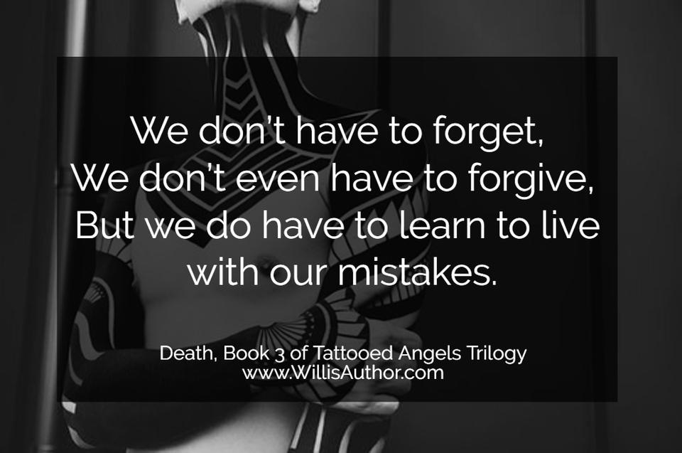 we are tattooed angels we are the chosen few...