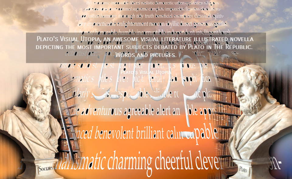 platos visual utopia an awesome visual literature illustrated novella depicting the...