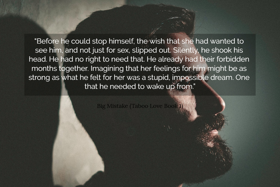 before he could stop himself the wish that she had wanted to see him and not just...