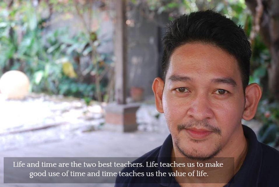 life and time are the two best teachers life teaches us to make good use of time and...