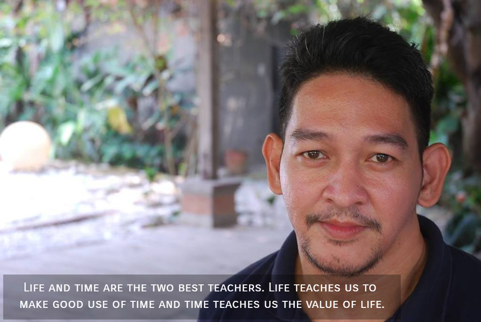 life and time are the two best teachers life teaches us to make good use of time and...