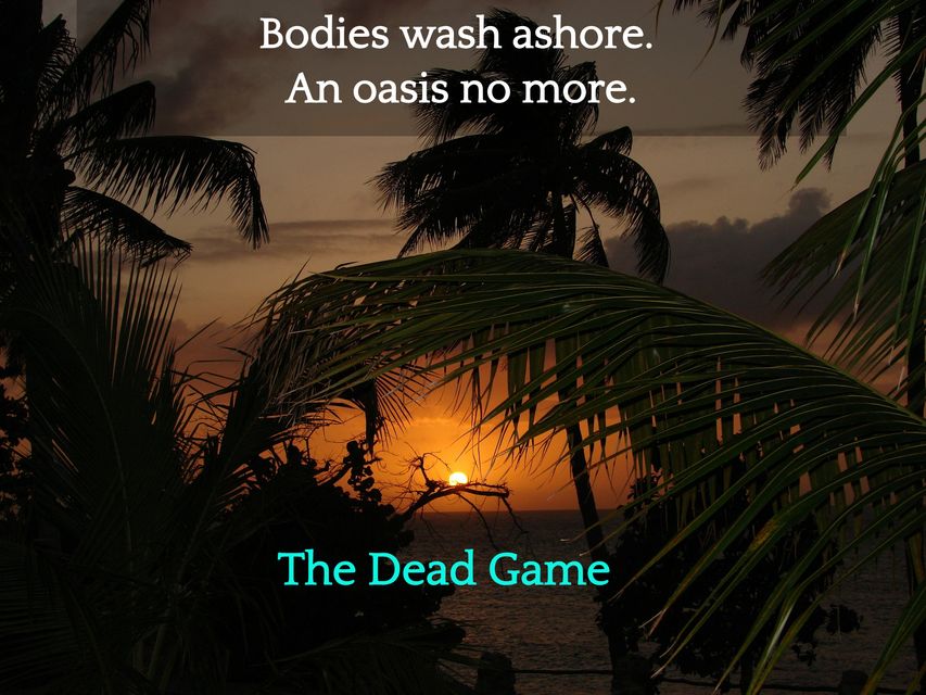 bodies wash ashore bloody footsteps in the sand...