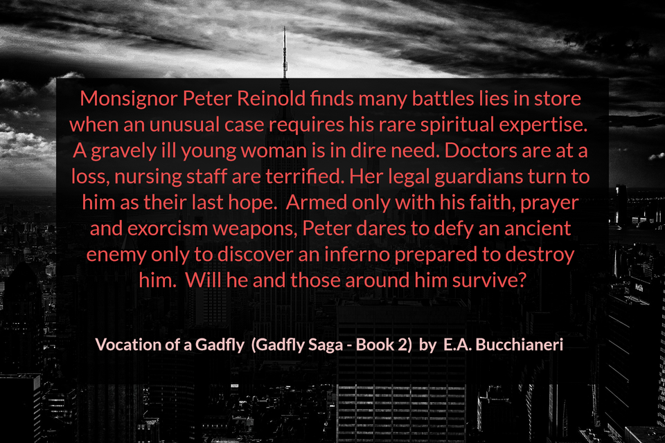 monsignor peter reinold finds many battles lies in store when an unusual case requires...