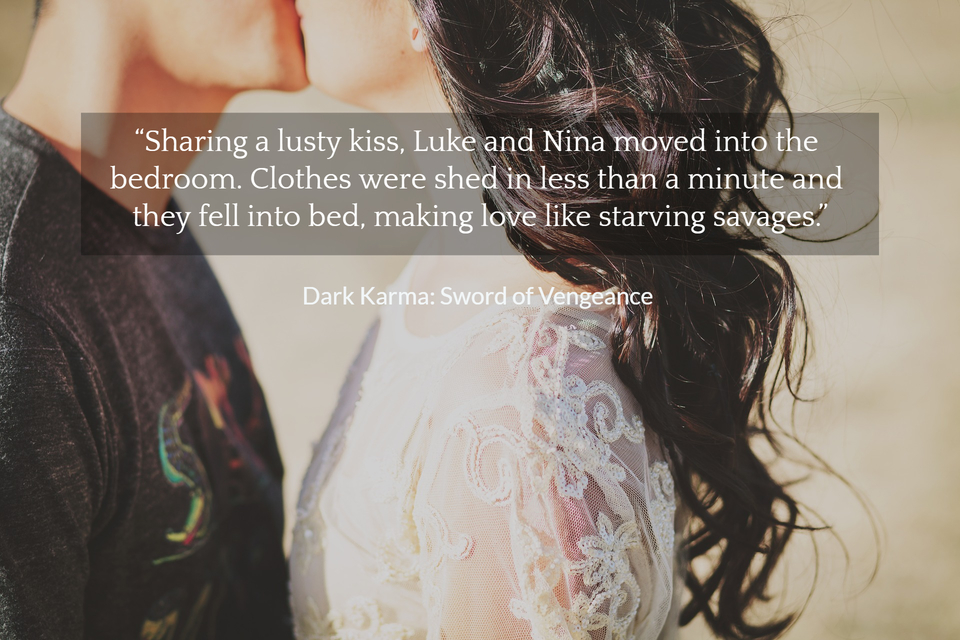 sharing a lusty kiss luke and nina moved into the bedroom clothes were shed in less...