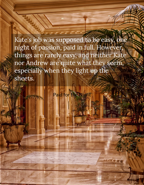kates job was supposed to be easy one night of passion paid in full however things...