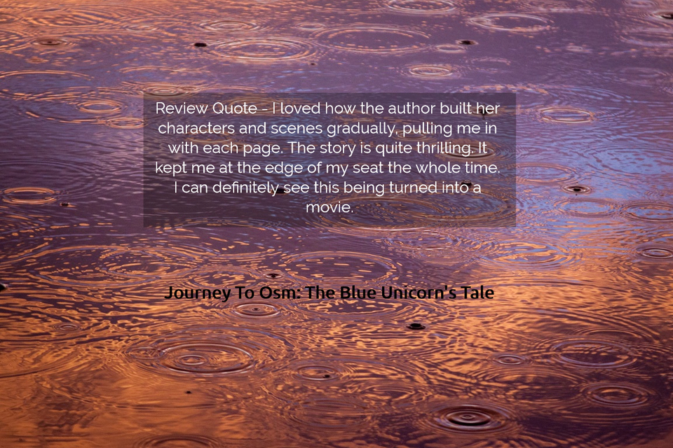 review quote i loved how the author built her characters and scenes gradually pulling...