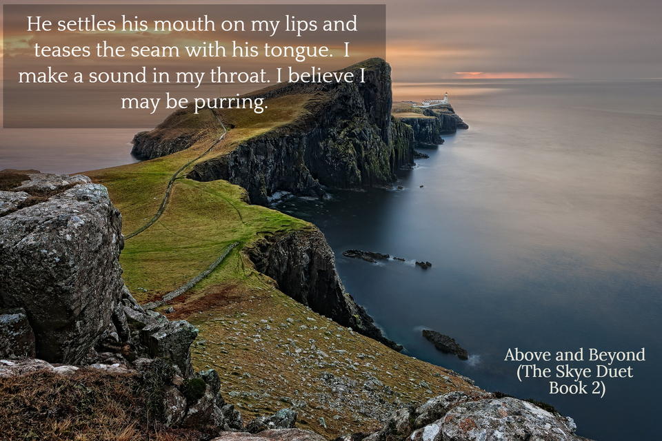 he settles his mouth on my lips and teases the seam with his tongue i make a sound in...