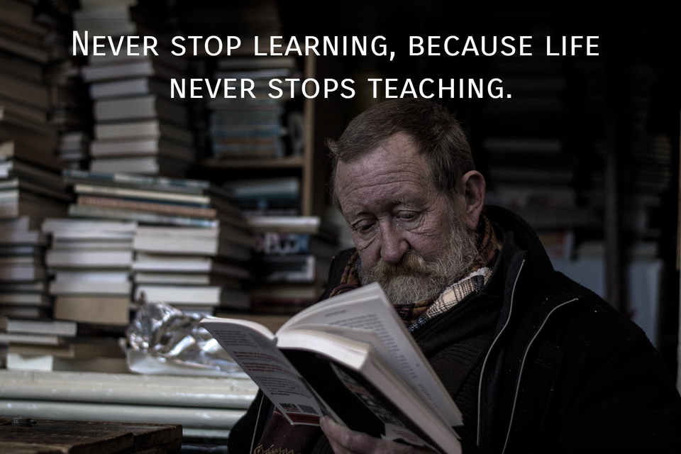 never-stop-learning-because-life-never-quote