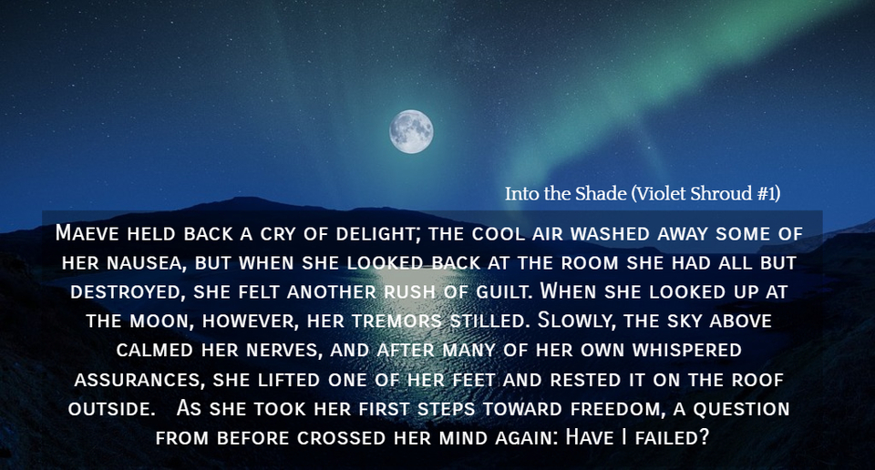 maeve held back a cry of delight the cool air washed away some of her nausea but when...