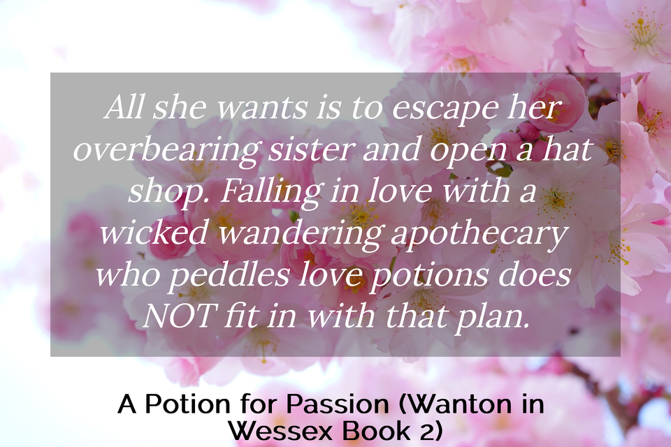 all she wants is to escape her overbearing sister and open a hat shop falling in love...