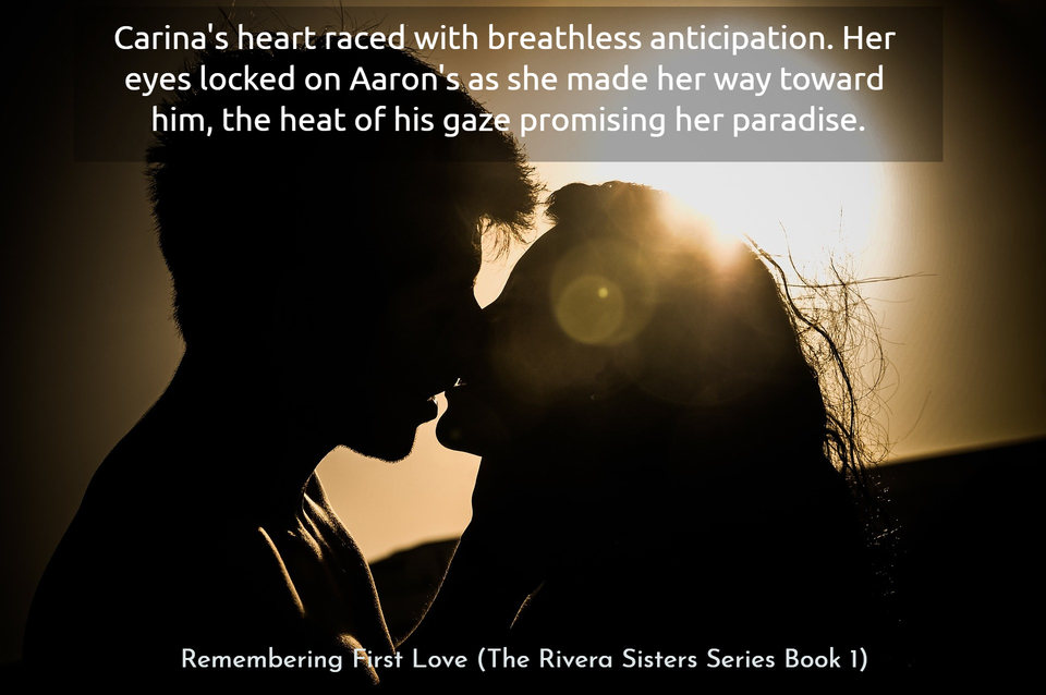 carinas heart raced with breathless anticipation her eyes locked on aarons as she...