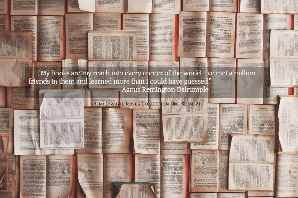 my books are my reach into every corner of the world ive met a million friends in...