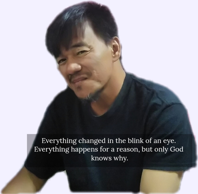 everything changed in the blink of an eye everything happens for a reason but only god...