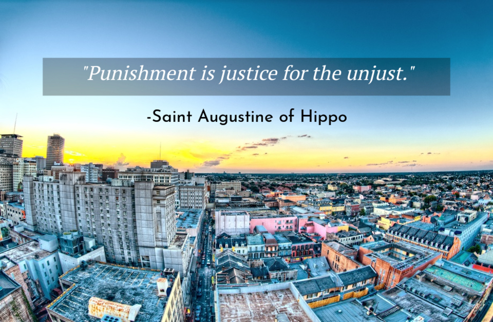 Punishment Is Justice For The Unjust Meaning