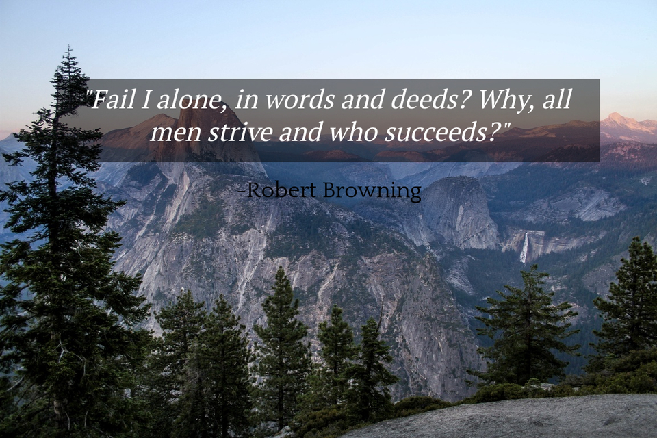 fail i alone in words and deeds why all men strive and who succeeds...