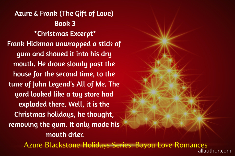 azure frank the gift of love book 3 christmas excerpt frank hickman unwrapped a...