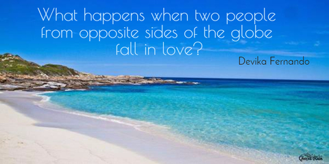 what happens when two people from opposite sides of the globe fall in love...