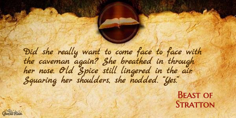did she really want to come face to face with the caveman again she breathed in through...