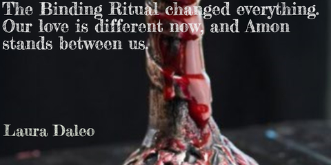 the binding ritual changed everything our love is different now and amon stands...