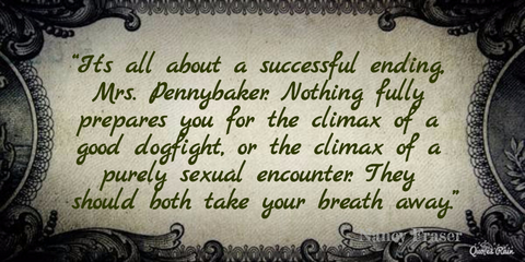 its all about a successful ending mrs pennybaker nothing fully prepares you...
