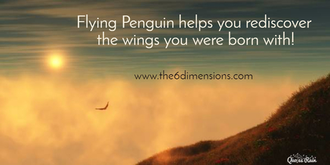 flying penguin helps you rediscover the wings you were born with...