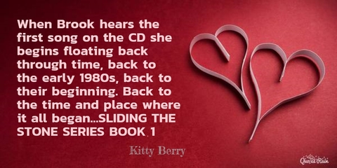 when brook hears the first song on the cd she begins floating back through time back to...