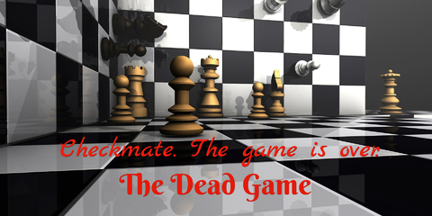 checkmate the game is over...