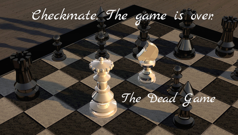 checkmate the game is over...