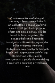 a vicious murder in a cat rescue sanctuary splinters animal lovers animal haters in a...